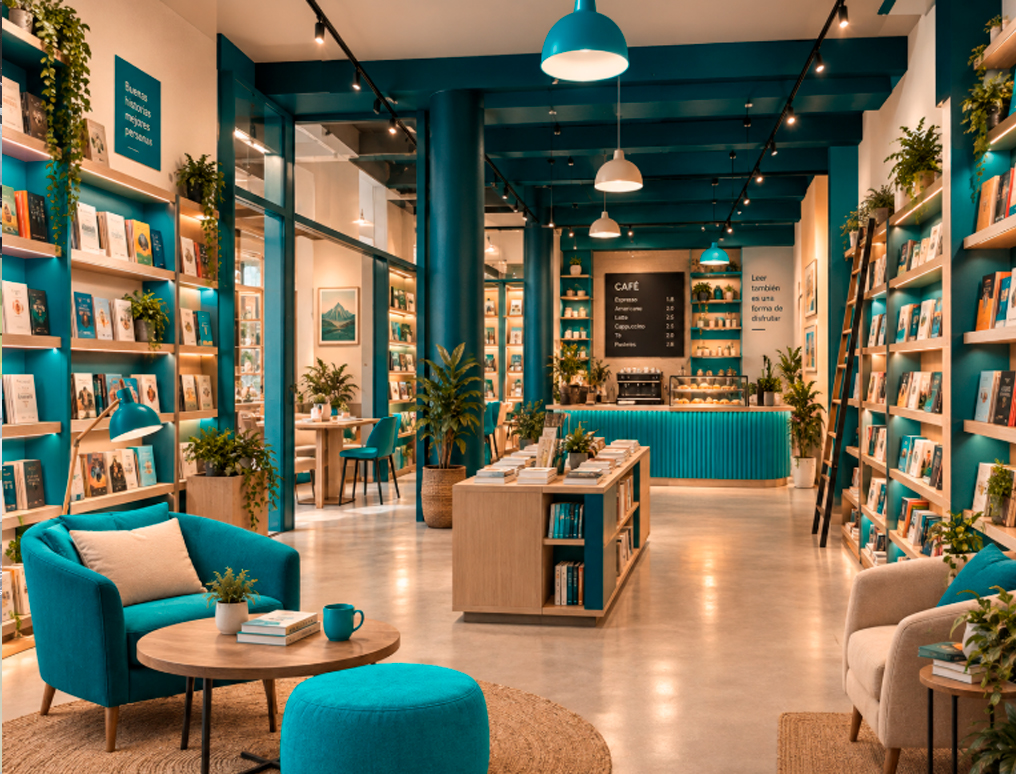 Interior de Librería de Autor